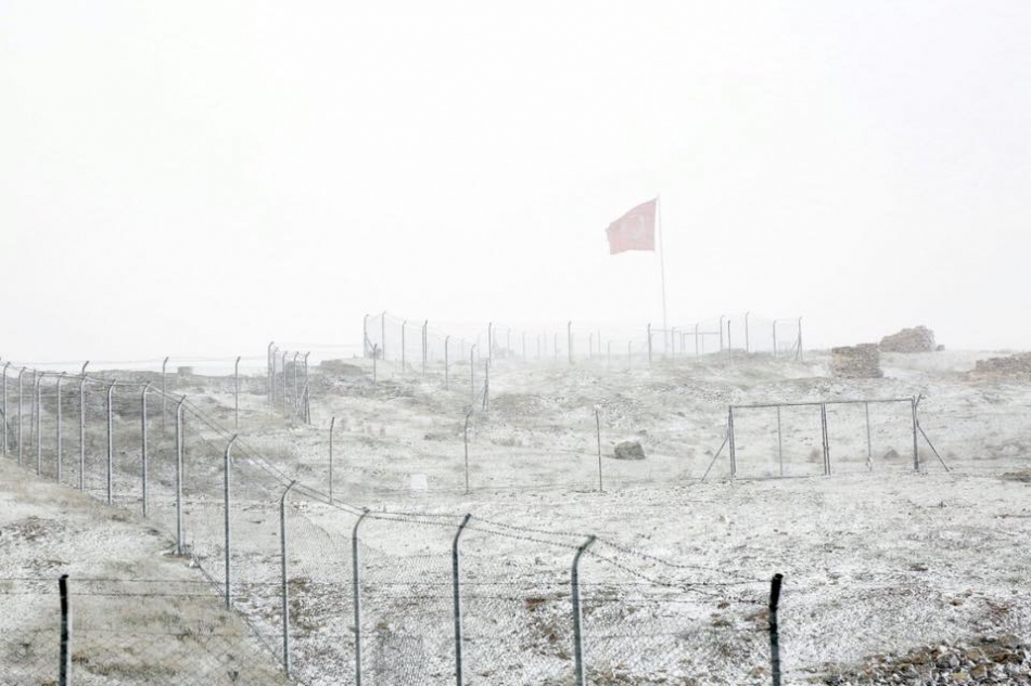 Şanlıurfa Harran'da Kartpostallık Kar manzaraları