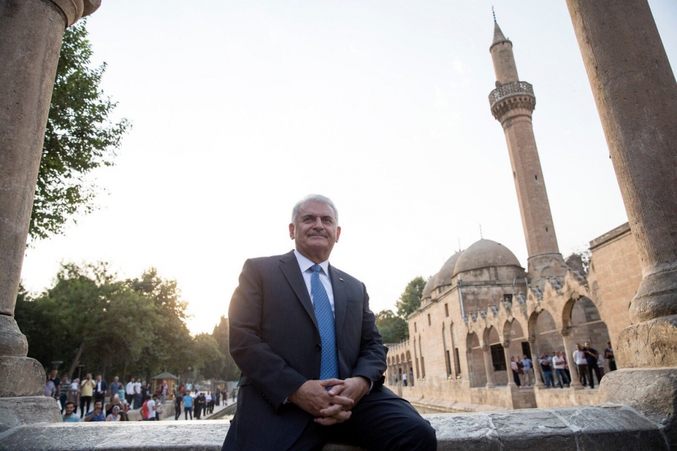 Başbakan Binali Yıldırım Balıklıgöl'de