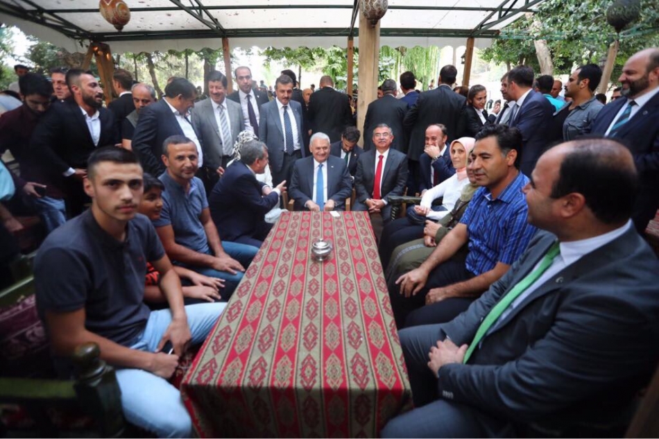 Başbakan Binali Yıldırım Balıklıgöl'de