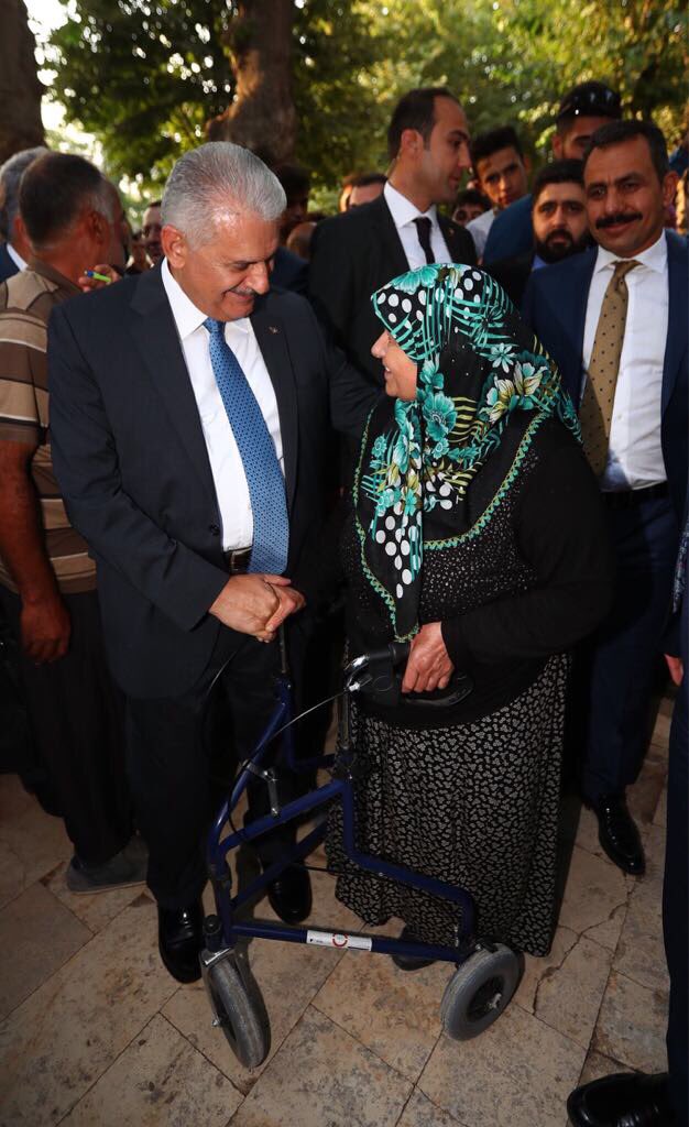 Başbakan Binali Yıldırım Balıklıgöl'de