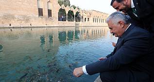 Başbakan Binali Yıldırım Balıklıgöl'de