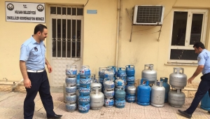 Hilvan zabıta izinsiz tüp satışına göz yummadı