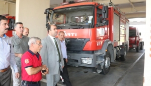 Urfa İtfaiyesine takviye