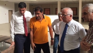 Vali Tuna'dan Urfaspor tesisine ziyaret