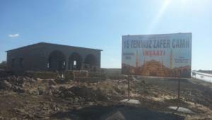 15 Temmuz Zafer Camisi’nin inşaatına başlandı