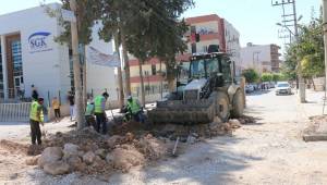 Akçakale'de Alt Yapı sil baştan revize ediyor