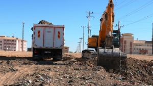 Akçakale-Suruç yolu yapılıyor