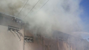 Birecik'te Trafo patlaması paniğe neden oldu