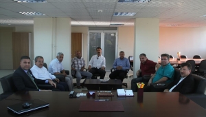 Cevheri ve Yılmaztekin'den Gençlik Spor'a ziyaret