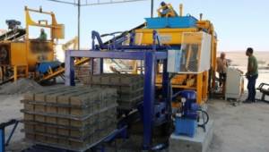 Halfeti,Kilitli Parke Taşı Üretimine Başladı