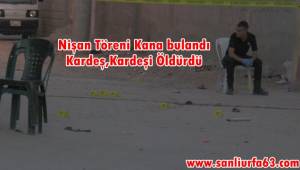 Kan davası Nişan törenini kana buladı