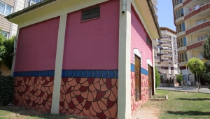 Karaköprü'de Kaldırım ve Trafolar Renkleniyor