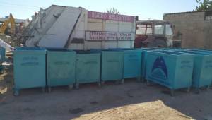 Kayyum atanan Belediye'ye malzeme desteği