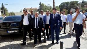 Mehmet Akyürek'ten Ceylanpınar’a ziyaret