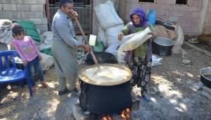 Pestil, kesme ve cevizli sucuk yapılmaya başlandı