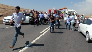 Urfa'da Feci kaza 1 Ölü,14 Yaralı,6 darptan yaralı