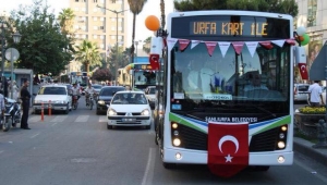 Urfa'da Kurban Bayramında Otobüsler ücretsiz