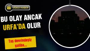 Urfa'da taş devrindeyiz galiba