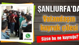 Vatandaşın sıra çilesi