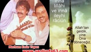 Yapıcı Ailesinin Acı Günü