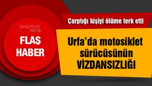 Çarptığı Suriyeli genci yolun ortasında bıraktı