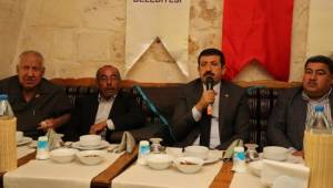 Ekinci muhtarlarıyla bir araya geldi