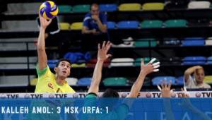 MSK Urfa,İran ekibine son sette yenildi