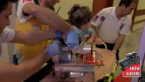 Kolunu kıyma makinesine kaptırdı