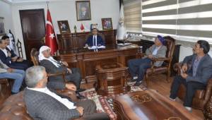 Muhtarlardan Yılmaz’a anlamlı ziyaret