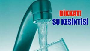 Şanlıurfa’da su kesintisi