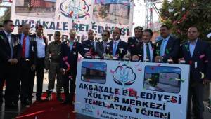 Akçakale’ye “engelsiz” kültür merkezi