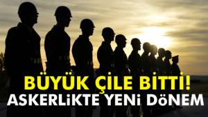Askerlikte yeni dönem