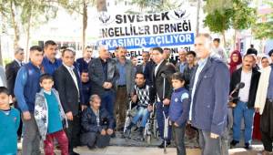 Belediye desteğiyle engeliler derneği açıldı