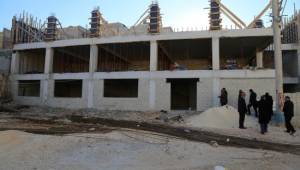 Eyyübiye’de yapılar hızla yükseliyor