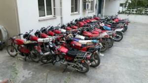 Urfa'da 66 çalıntı motosiklet yakalandı