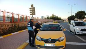 Urfa’da taksilere sıkı denetim