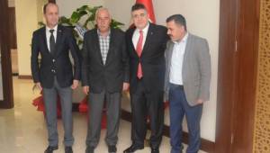 Yavuz'dan Emniyet Müdürü Tipioğlu'na ziyaret