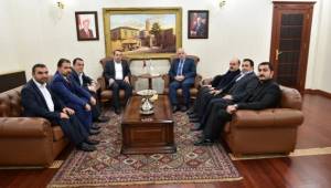 ASKON'dan Vali Tuna'ya ziyaret