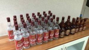 Urfa'da Kaçak İçki Operasyonu