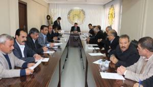 Akçakale Belediyesin'de Yılın ilk toplantısı yapıldı