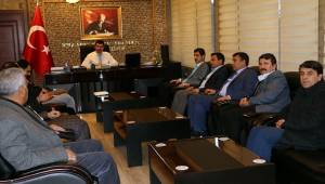 Akçakale STK'ları Kaymakam YOSUNKAYA’yı Ziyaret Ettiler