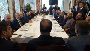 Çiftçi, İstanbul'daki,Urfalı İşadamlarıyla görüştü (Video)