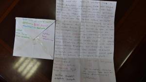 Duygu Dolu Bu Mektup Cumhurbaşkanına gönderilecek