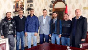 Gazeteciler Demirel’i ziyaret etti