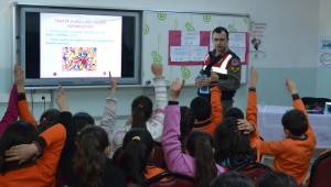 Halfetili Öğrencilere Trafik Eğitimi verildi