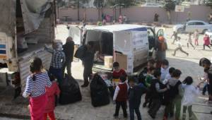 Haliliyeli Çoçuklar Oyuncaklarını gönderdi