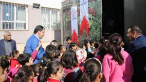 Karaköprülü çoçuklar 12 D Sinema ile tanıştı (Video)