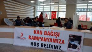 Kızılay'ın çağrısına bir destekte Harran Tıp'tan