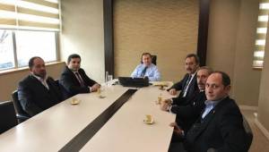 Şanlıurfa Ticaret Borsasından Kemaoğlu’na ziyaret