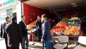 Selçuk Yosunkaya, İlçe Esnafını ziyaret etti